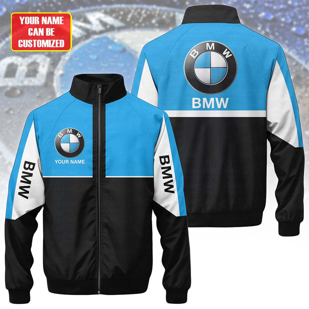 Personalized BMW XI m Sport Zipper Stand Collar Jacket Good Gifts For Boyfriend - Kdjoy Personalized BMW XI m Sport Zipper Stand Collar Jacket Good Gifts For Boyfriend - Kdjoy