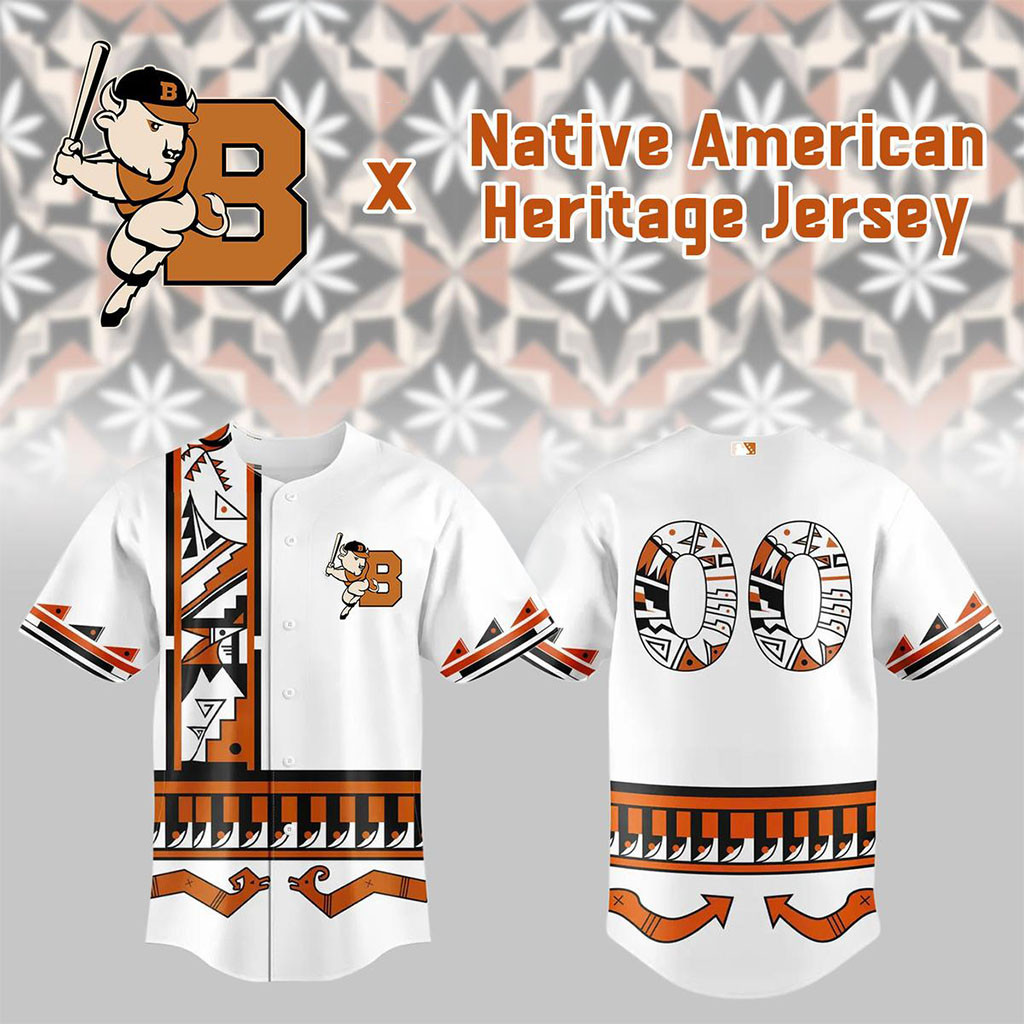 Personalized Buffalo Bisons Native American Heritage Jersey Buffalo Bisons Merch Gift For Fans - Kdjoy