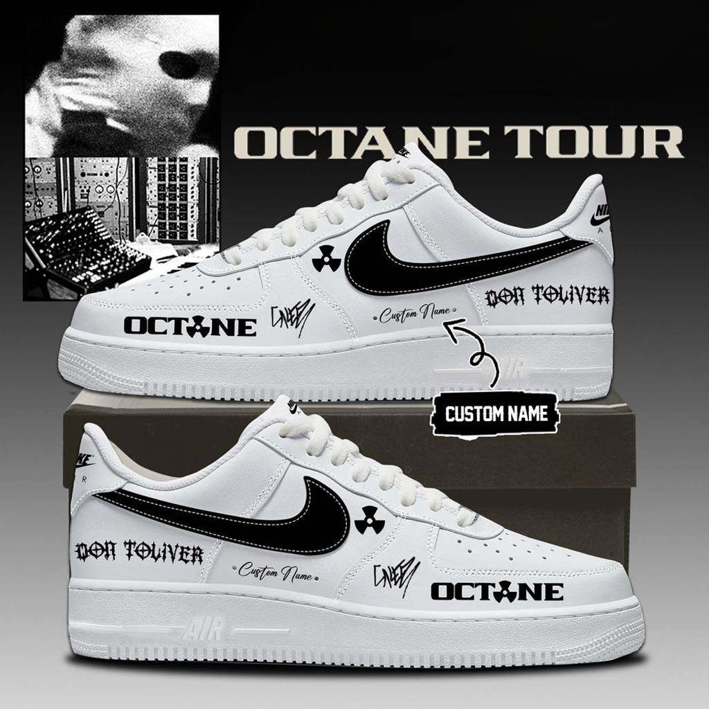 Personalized Don Toliver Octane Tour 2026 Signed Sneakers Don Toliver Merch Gift For Rap Fan - Kdjoy