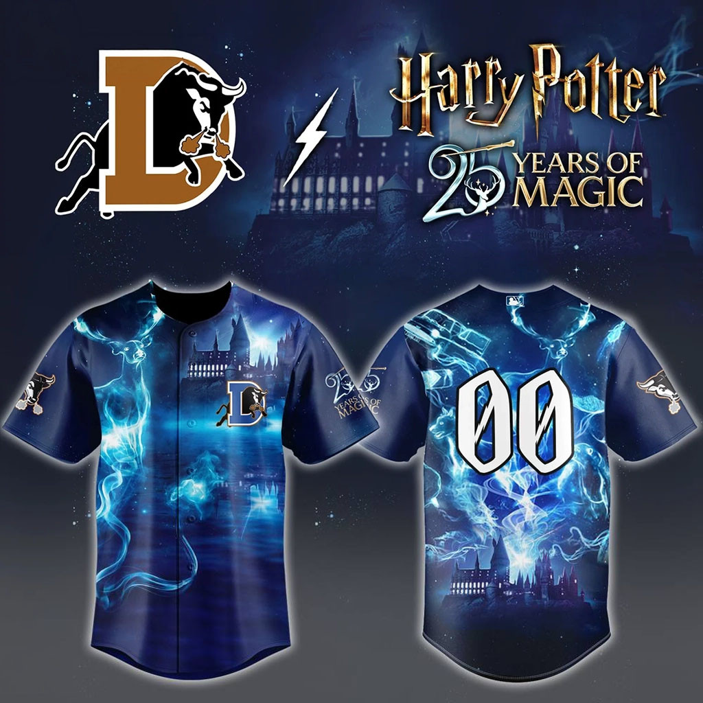 Personalized Durham Bulls Harry Potter Night Jersey Durham Bulls Merch Gift For Baseball Fans - Kdjoy