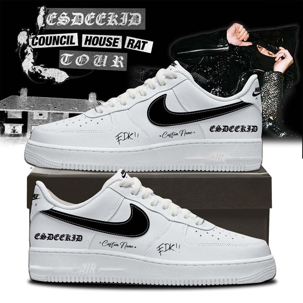 Personalized EsDeeKid Merch 2026 EDK Council House Rat Tour Sneakers Present For Rap Fans