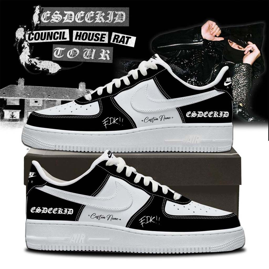 Personalized EsDeeKid Merch EDK Council House Rat Tour 2026 Sneakers Rapper Fan Gear Gifts
