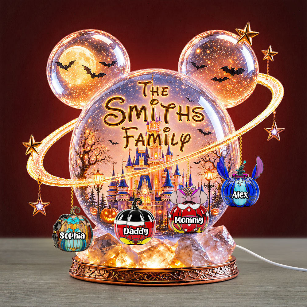Personalized Fantastical World Acrylic Light Box Disney World Light Box Halloween Gifts - Kdjoy
