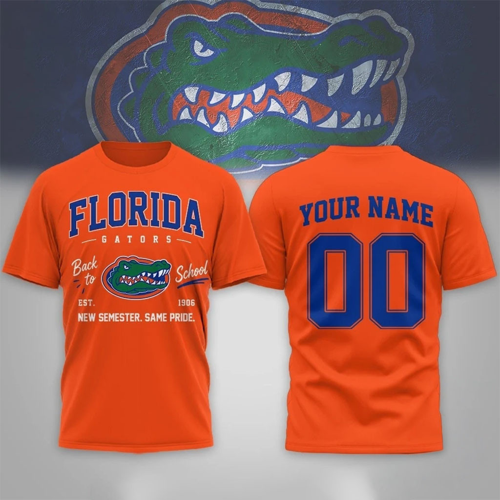 Personalized Florida Gators NCAA Campus Pride Back To School 2026 Shirt Florida Gators Merch - Kdjoy