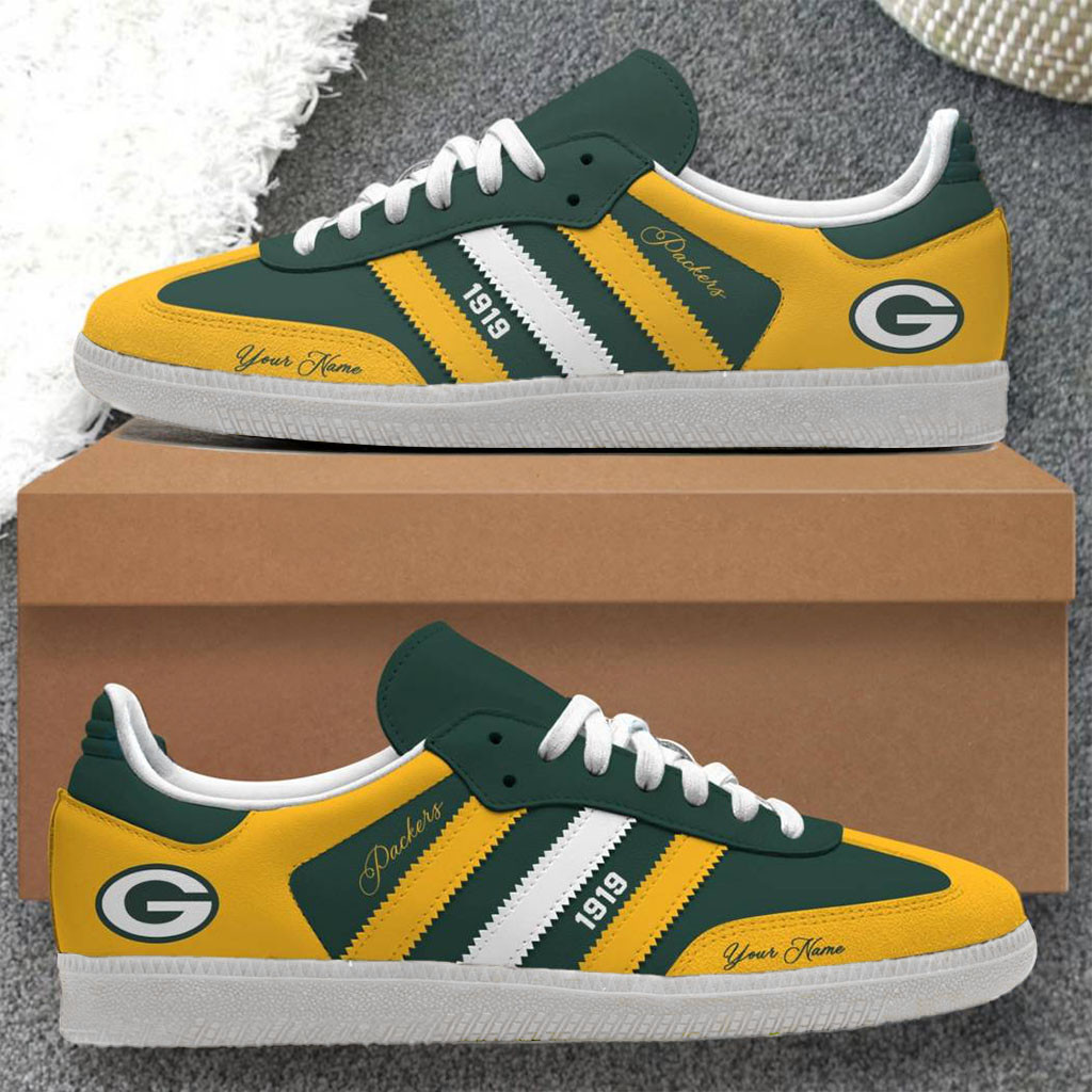Personalized Green Bay Packers 1919 Shoes Packers Merch Best Gift For Football Lovers - Kdjoy
