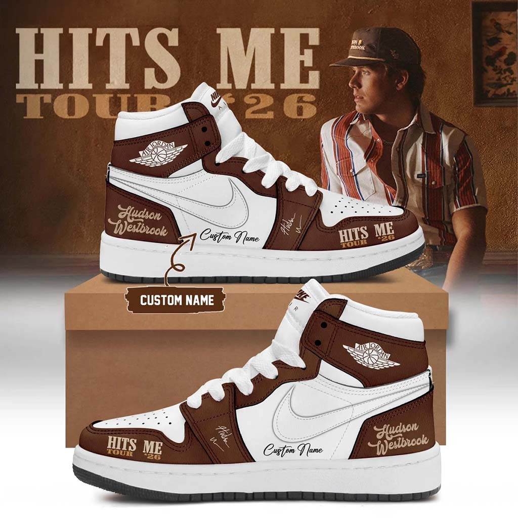 Personalized Hudson Westbrook Merch 2026 Hits Me Tour Sneakers Gift For Country Lovers - Kdjoy Personalized Hudson Westbrook Merch 2026 Hits Me Tour Sneakers Gift For Country Lovers - Kdjoy