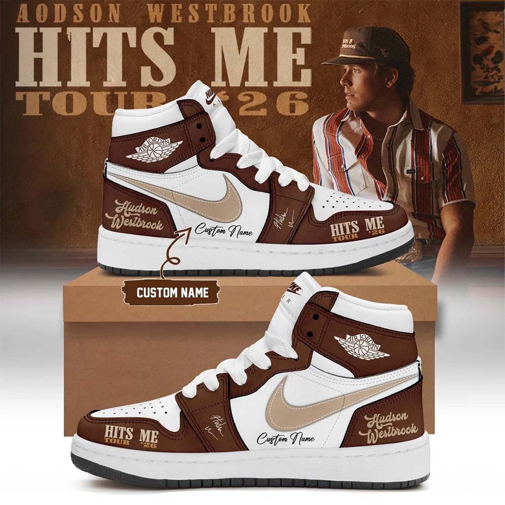 Personalized Hudson Westbrook Merch Hits Me Tour 2026 Sneakers Best Gift For Country Fans - Kdjoy Personalized Hudson Westbrook Merch Hits Me Tour 2026 Sneakers Best Gift For Country Fans - Kdjoy