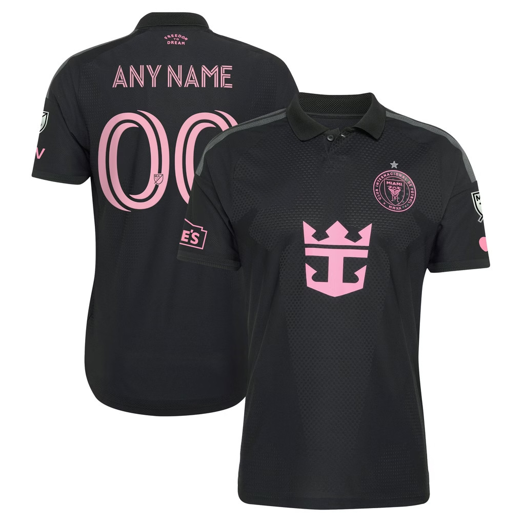 Personalized Inter Miami CF Merch 2026 Presagio On-Field Patch Jersey Black Gift For Fans - Kdjoy Personalized Inter Miami CF Merch 2026 Presagio On-Field Patch Jersey Black Gift For Fans - Kdjoy
