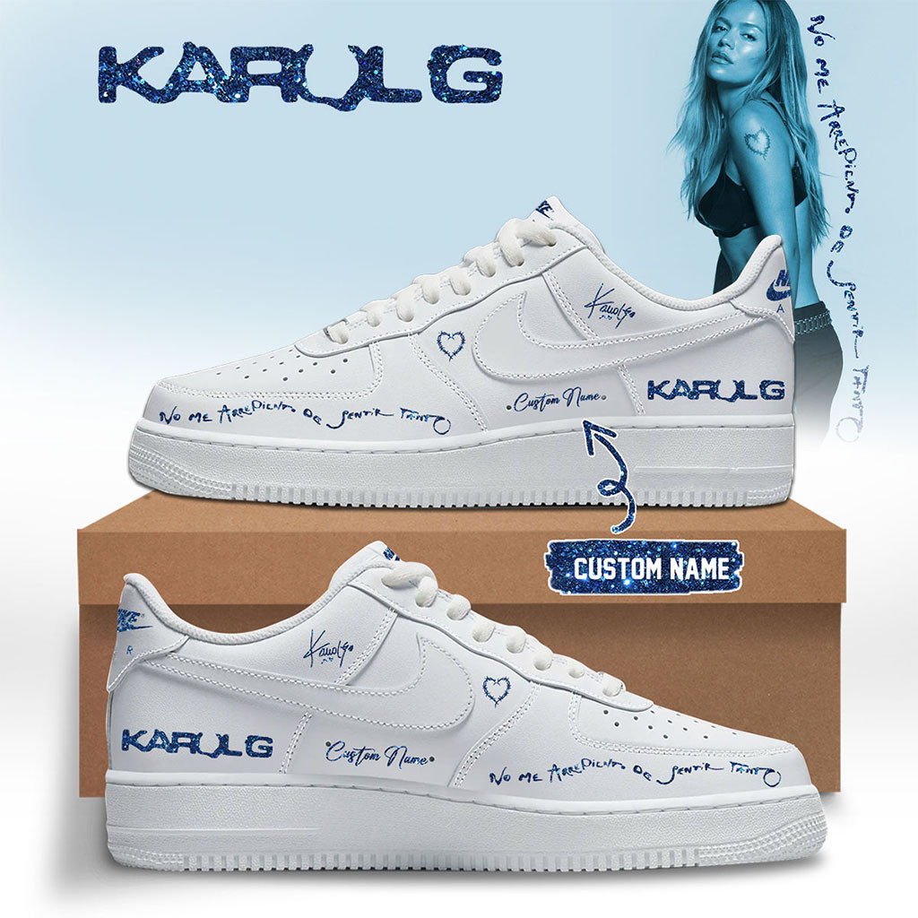 Personalized Karol G Album Merch 2026 No Me Arrepiento De Sentir Tanto Sneakers Gift For Fans - Kdjoy
