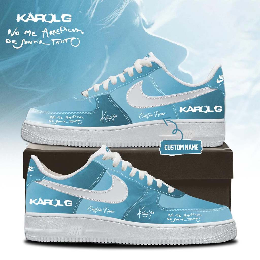 Personalized Karol G Album No Me Arrepiento de Sentir Tanto 2026 Sneakers Karol G Merch Gifts