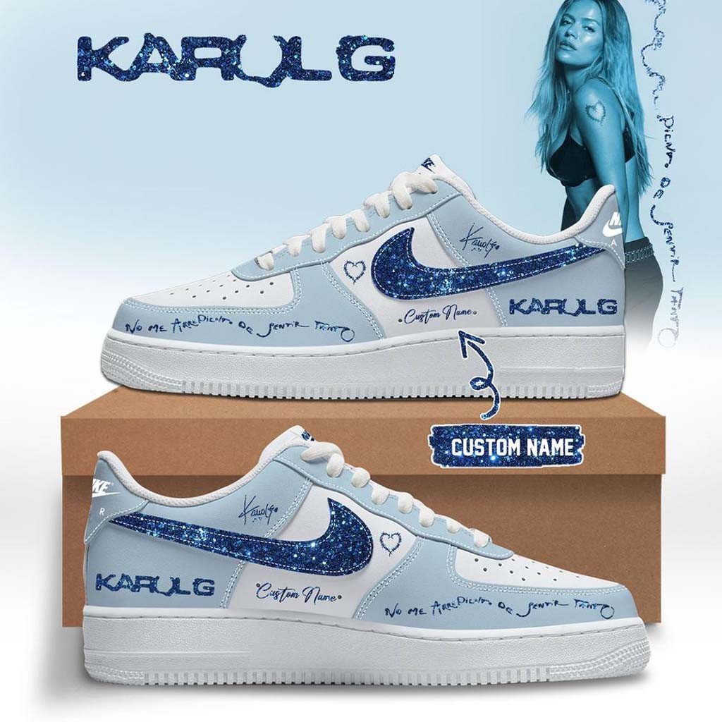 Personalized Karol G Merch Album No Me Arrepiento de Sentir Tanto 2026 Sneakers Gift For Fans