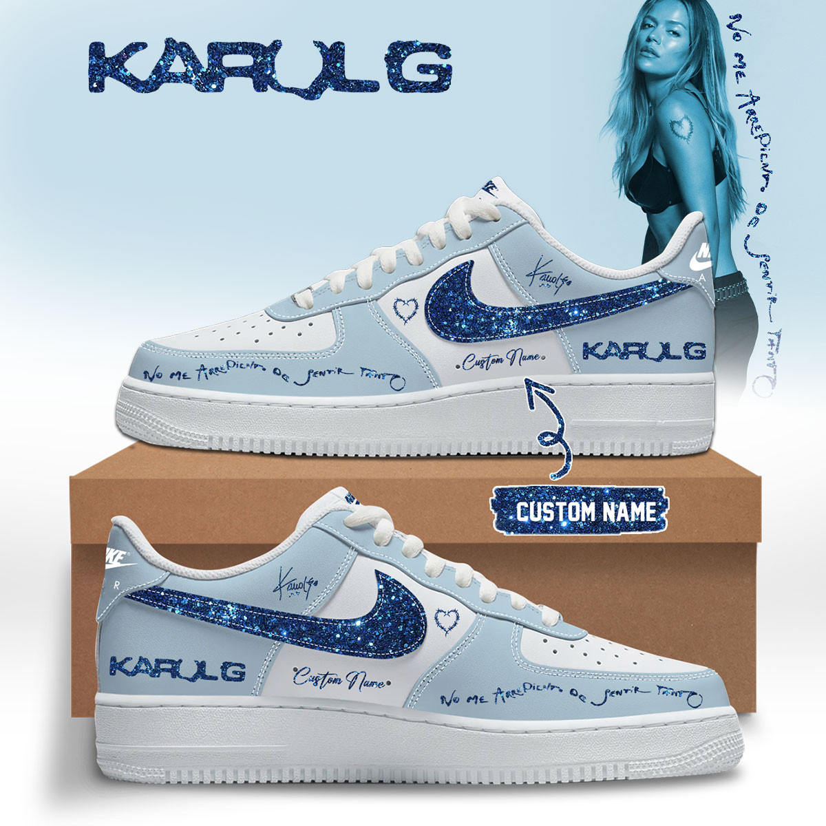 Personalized Karol G No Me Arrepiento De Sentir Tanto Shoes Karol G Gears Music Lovers Gifts - Kdjoy Personalized Karol G No Me Arrepiento De Sentir Tanto Shoes Karol G Gears Music Lovers Gifts - Kdjoy