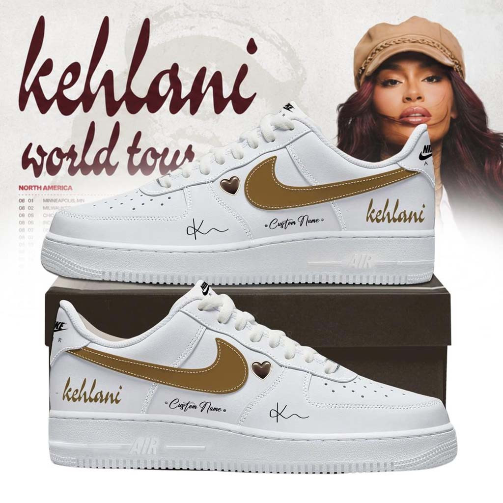 Personalized Kehlani x World Tour 2026 North America Sneakers Kehlani Merchandise Fan Gifts