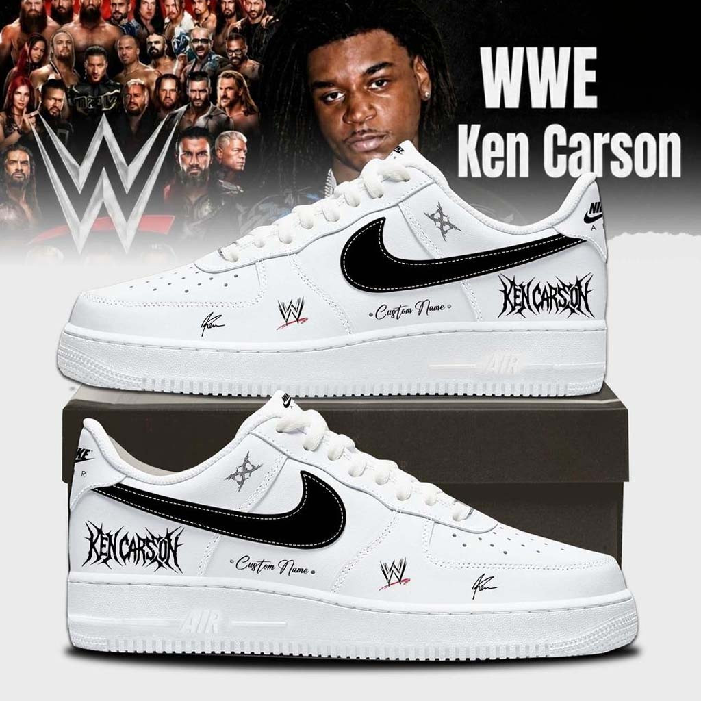 Personalized Ken Carson X WWE SummerSlam 2026 Signature Sneakers Ken Carson Merch Gift For Fan - Kdjoy