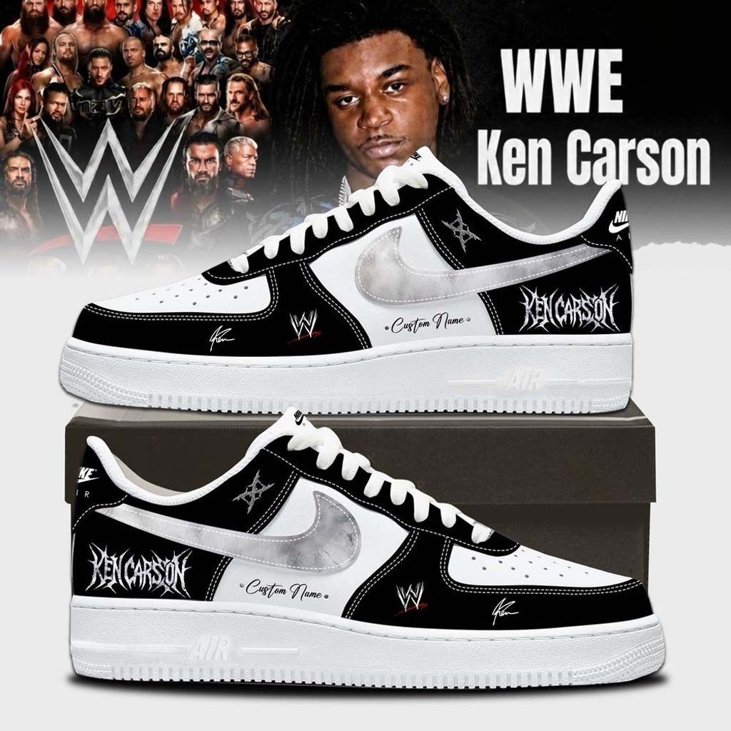 Personalized Ken Carson X WWE SummerSlam 2026 Signed Sneakers Ken Carson Merch Fan Gifts - Kdjoy