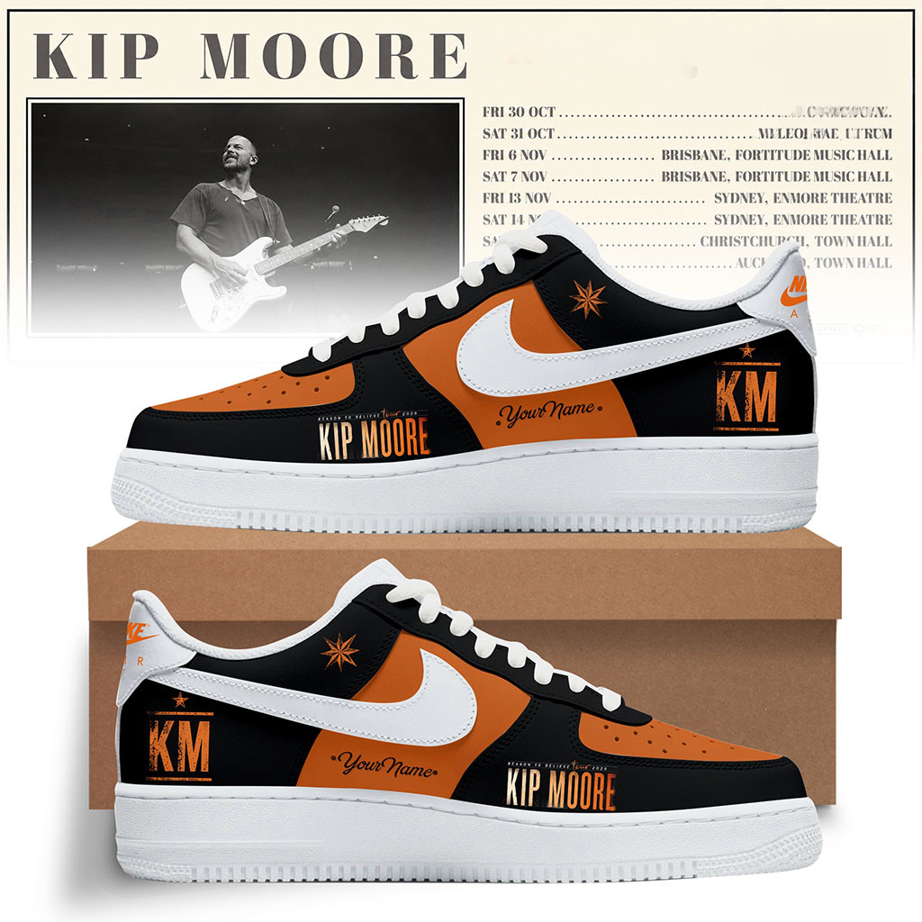 Personalized Kip Moore Reason To Believe Tour 2026 Sneakers Kip Moore Merch Music Fan Gifts - Kdjoy