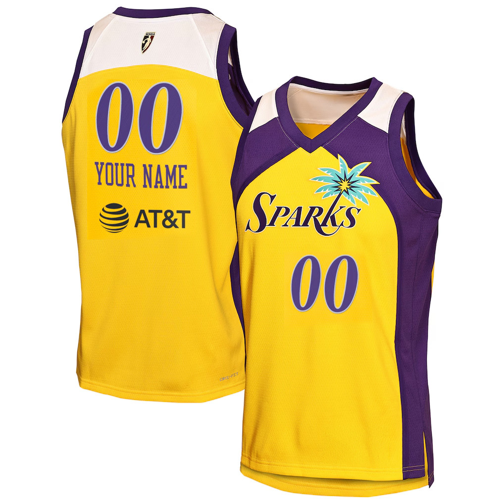 Personalized Los Angeles Sparks Merch 2026 Sparks Victory Jersey Court Origins Jersey Fan Gear - Kdjoy