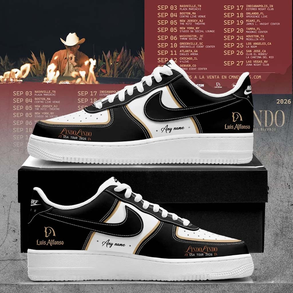 Personalized Luis Alfonso Merch 2026 Lindo Lindo Tour Sneakers Gift Ideas For Husband - Kdjoy
