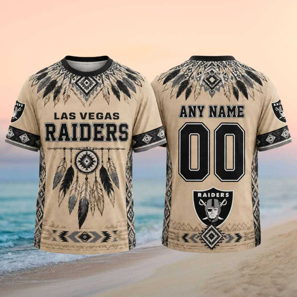 Personalized LV Raiders Native American Feather Dreamcatcher Shirt Raiders Merh Game Day Gifts - Kdjoy Personalized LV Raiders Native American Feather Dreamcatcher Shirt Raiders Merh Game Day Gifts - Kdjoy