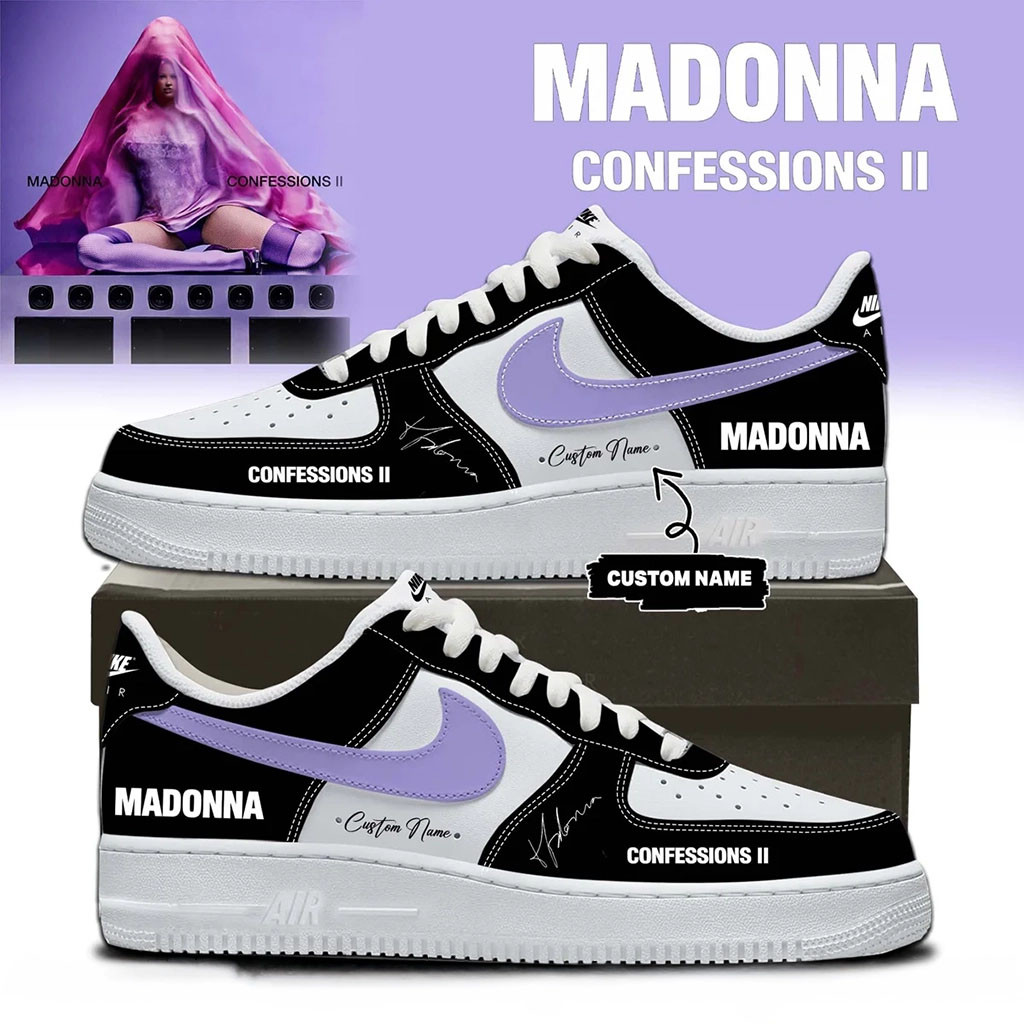 Personalized Madonna Confessions II Sneakers 2026 Madonna Merch Best Gifts For Music Lover - Kdjoy