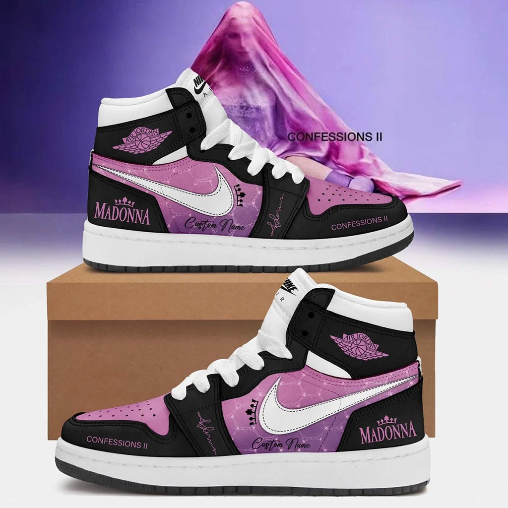 Personalized Madonna Confessions II Sneakers 2026 Madonna Merch Music Fan Gear Gift For Mom - Kdjoy