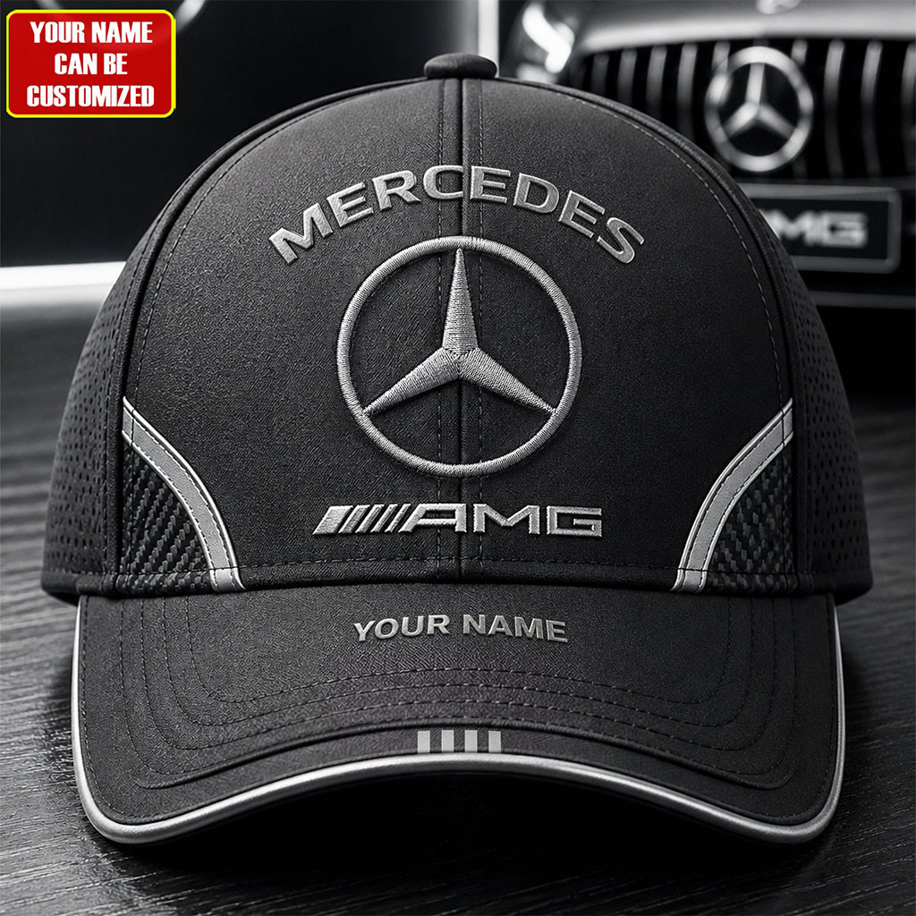 Personalized Merc AMG Hat Embroidered Birthday Gift For Him - Kdjoy