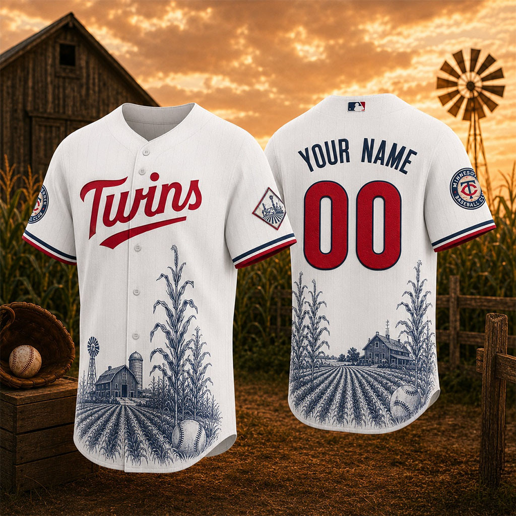 Personalized Minnesota Twins Field of Dreams Baseball Jersey Twins Merch Present For Fans - Kdjoy Personalized Minnesota Twins Field of Dreams Baseball Jersey Twins Merch Present For Fans - Kdjoy