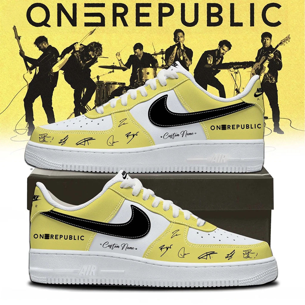Personalized OneRepublic Merch 2026 Band Signed Sneakers Music Fan Shoes Gift For Husband - Kdjoy