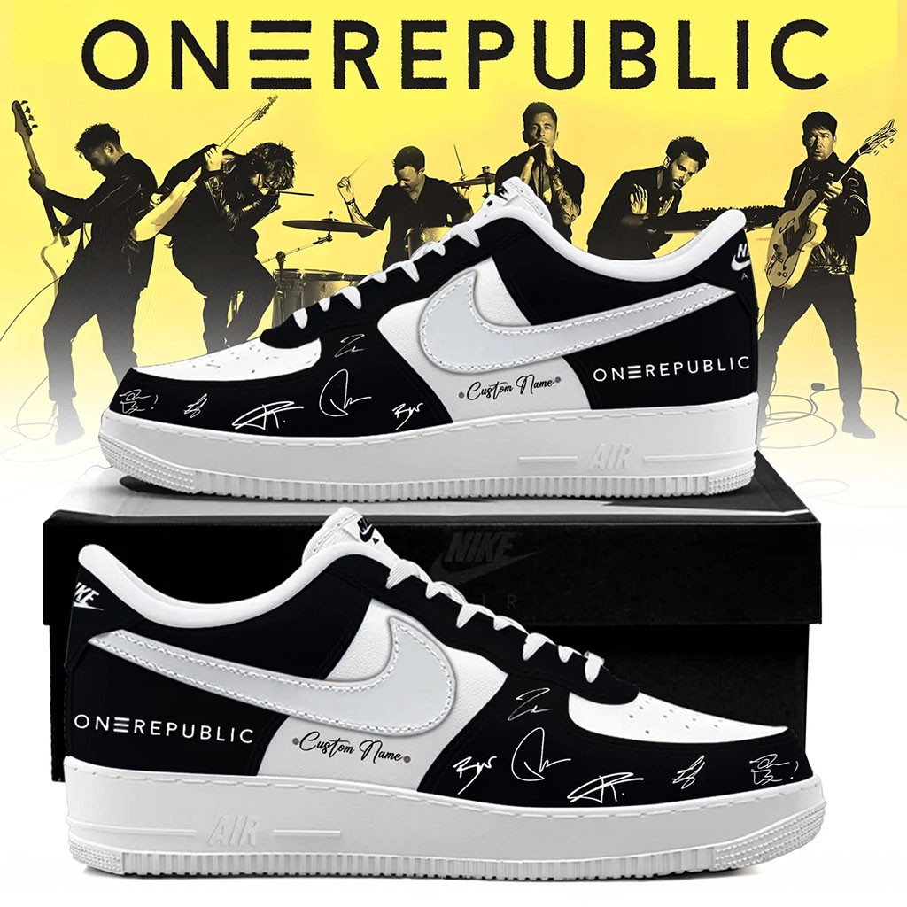 Personalized OneRepublic Sneakers 2026 Signed Shoes OneRepublic Merch Best Gift For Band Fans - Kdjoy