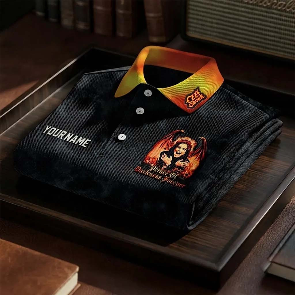 Personalized Ozzy Osbourne Prince of Darkness Polo Shirt Ozzy Osbourne Merch Fan Gifts - Kdjoy Personalized Ozzy Osbourne Prince of Darkness Polo Shirt Ozzy Osbourne Merch Fan Gifts - Kdjoy