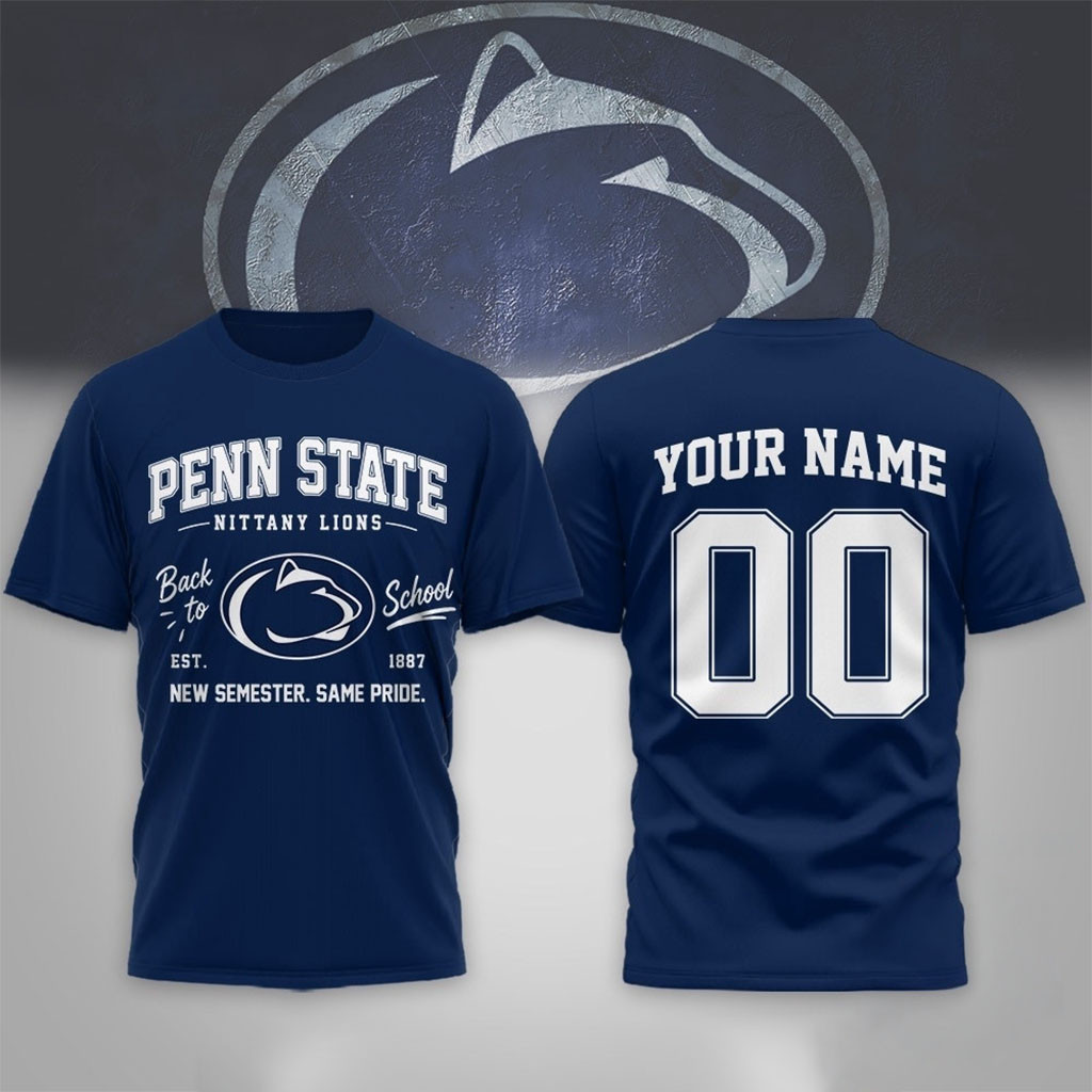 Personalized Penn State Nittany Lions NCAA Campus Pride Back To School 2026 Shirt Gifts Ideas - Kdjoy