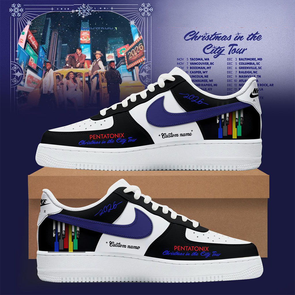 Personalized Pentatonix Christmas In The City Tour 2026 Shoes Pentatonix Merch BFF Gifts