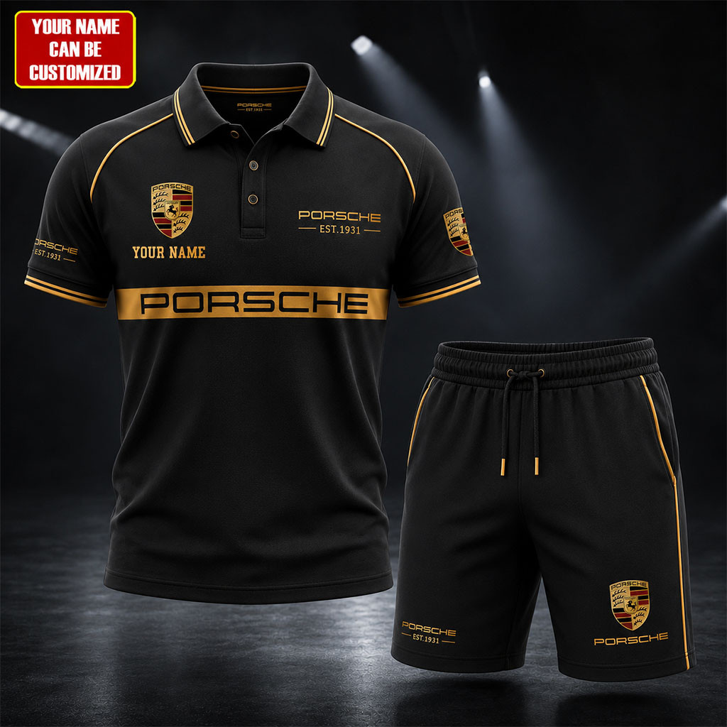 Personalized Pors 2026 Polo Shirt And Shorts Sets Birthday Gift Ideas For Him - Kdjoy Personalized Pors 2026 Polo Shirt And Shorts Sets Birthday Gift Ideas For Him - Kdjoy