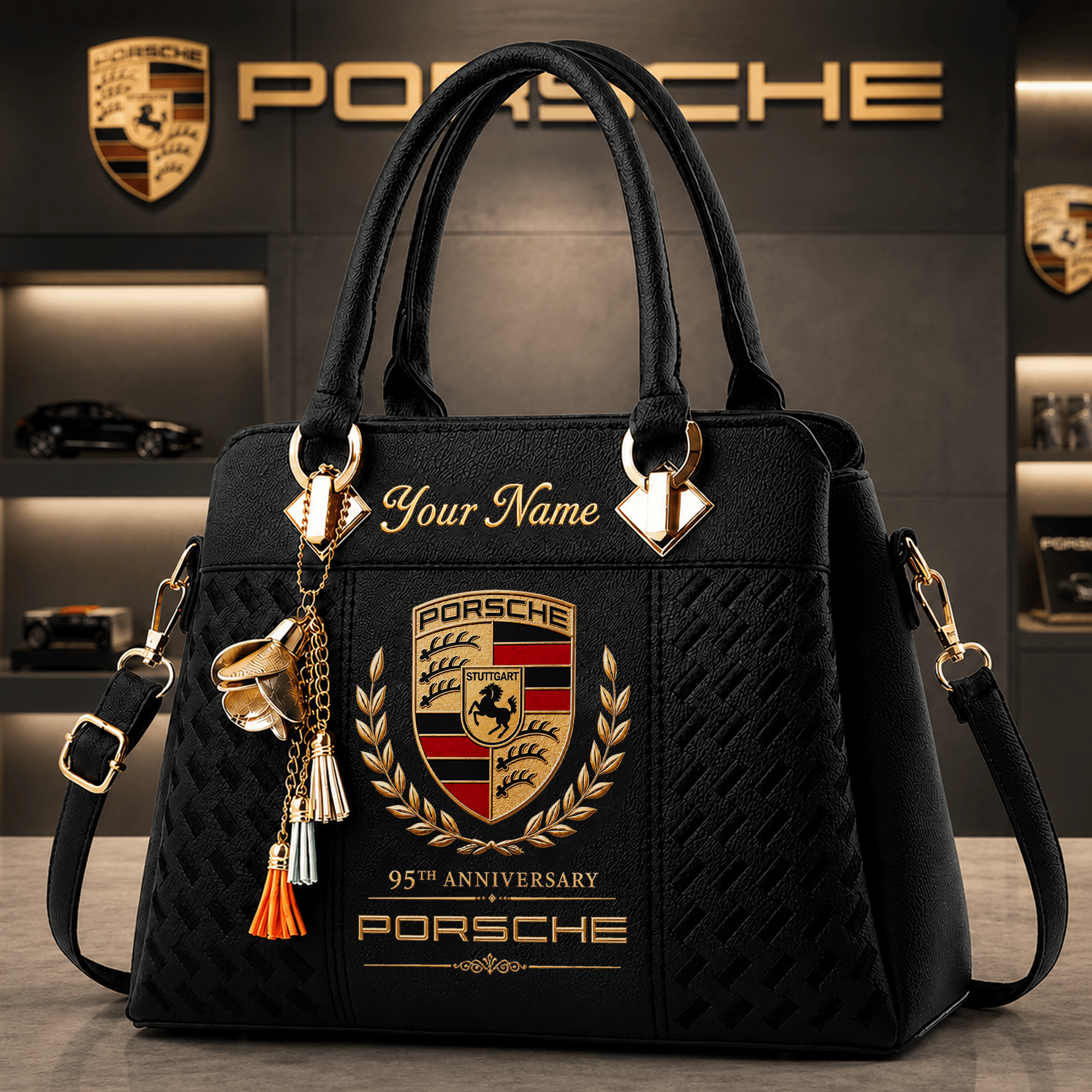 Personalized Pors 95th Anniversary Leather Handbag 1931 2026 Gift Ideas For Mom - Kdjoy