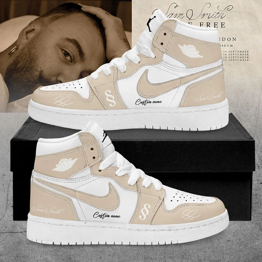 Personalized Sam Smith To Be Free Live 2026 Sneakers Sam Smith Merch Gift For Music Fans - Kdjoy