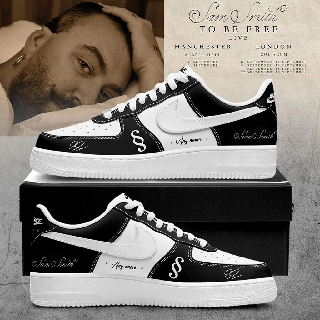 Personalized Sam Smith To Be Free Live 2026 Sneakers Sam Smith Merch Music Lover Gifts For Him - Kdjoy Personalized Sam Smith To Be Free Live 2026 Sneakers Sam Smith Merch Music Lover Gifts For Him - Kdjoy