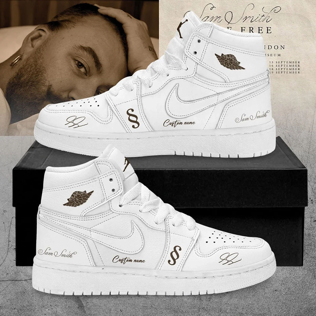 Personalized Sam Smith To Be Free Live 2026 Sneakers Sam Smith Merch White Gift For Fans - Kdjoy Personalized Sam Smith To Be Free Live 2026 Sneakers Sam Smith Merch White Gift For Fans - Kdjoy