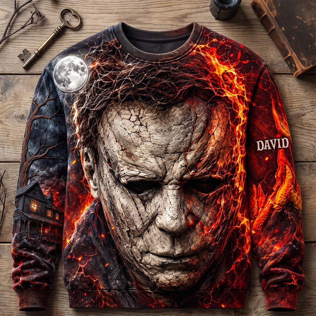 Personalized Slayer Merch Scary Horror Sweatshirt Gifts For Horror Lovers - Kdjoy