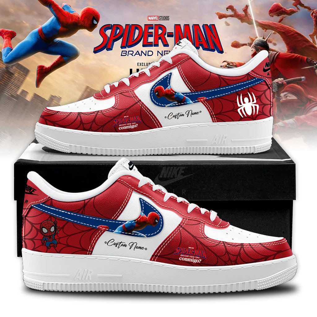 Personalized Spider-Man Brand New Day 2026 Sneakers Spider-Man Merch Gift For Superhero Fans - Kdjoy