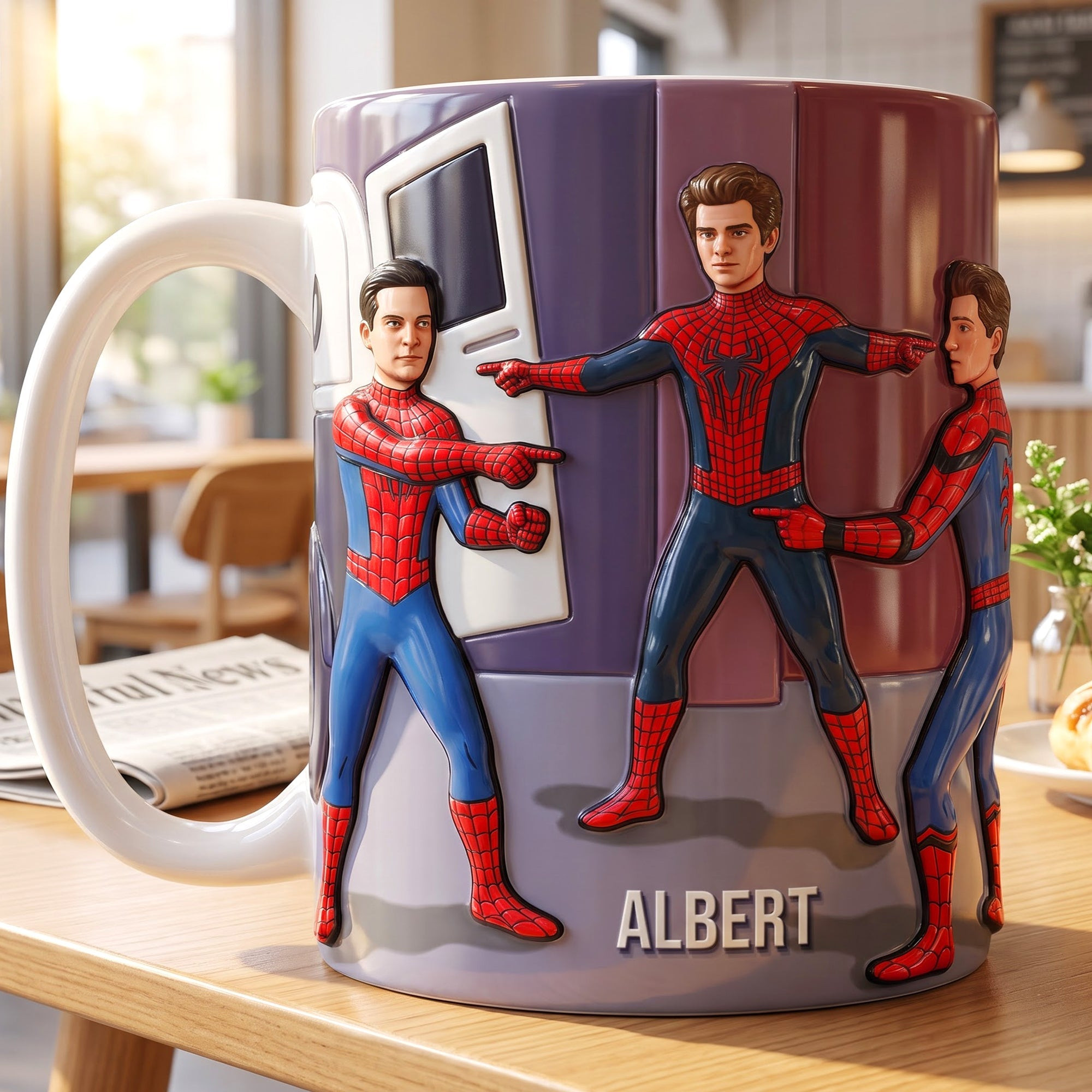 Personalized Spider Man Which One Are You Coffee Mug Gifts For Superhero Lovers - Kdjoy