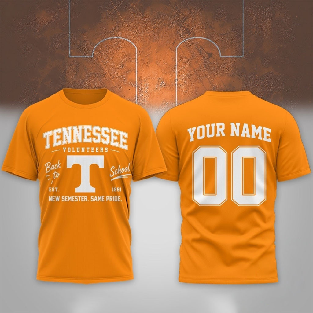 Personalized Tennessee Volunteers Merch NCAA Campus Pride Back To School 2026 Shirt - Kdjoy Personalized Tennessee Volunteers Merch NCAA Campus Pride Back To School 2026 Shirt - Kdjoy