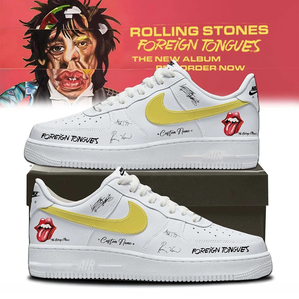 Personalized The Rolling Stones Merch 2026 Foreign Tongues Album Sneakers Signature Fan Gear - Kdjoy Personalized The Rolling Stones Merch 2026 Foreign Tongues Album Sneakers Signature Fan Gear - Kdjoy