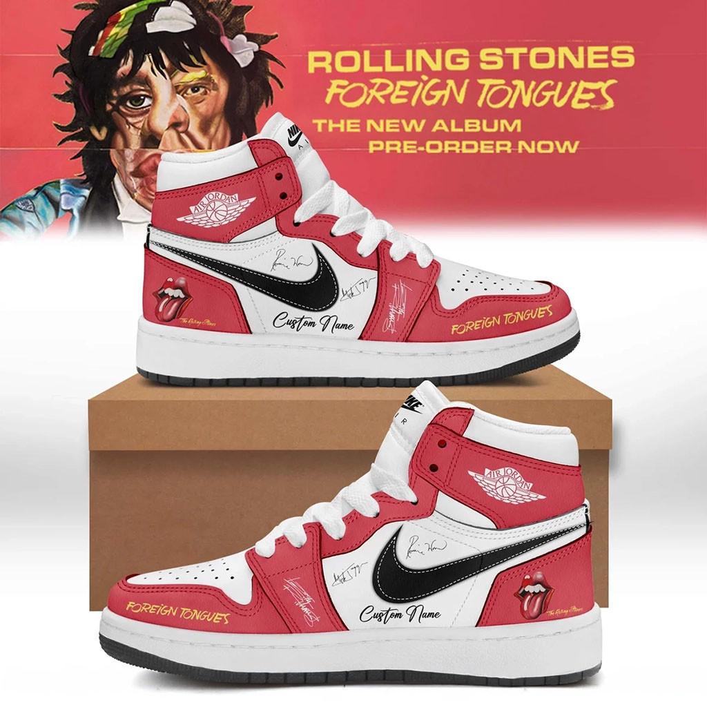 Personalized The Rolling Stones Merch 2026 Foreign Tongues Signed Sneakers Birthday Gift Ideas - Kdjoy Personalized The Rolling Stones Merch 2026 Foreign Tongues Signed Sneakers Birthday Gift Ideas - Kdjoy