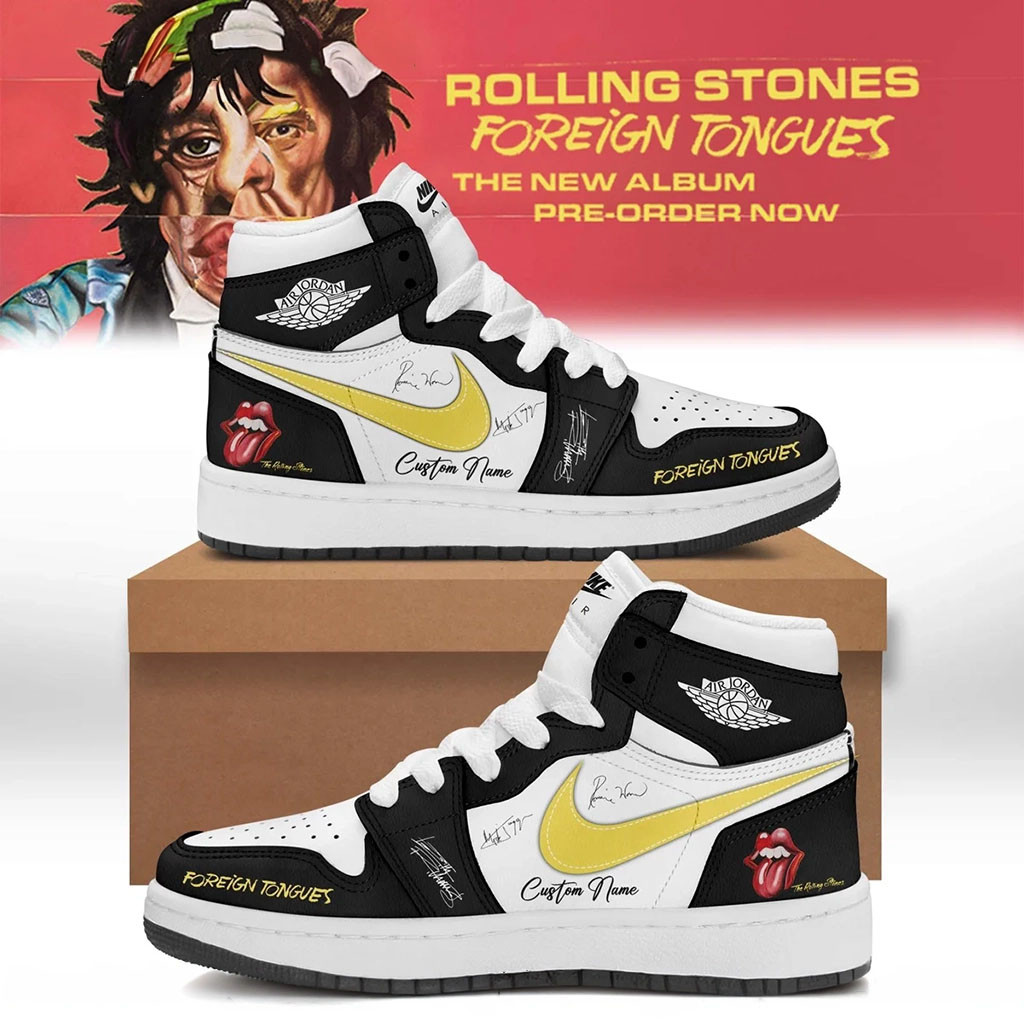 Personalized The Rolling Stones Merch 2026 Foreign Tongues Signed Sneakers Present For Fans - Kdjoy Personalized The Rolling Stones Merch 2026 Foreign Tongues Signed Sneakers Present For Fans - Kdjoy