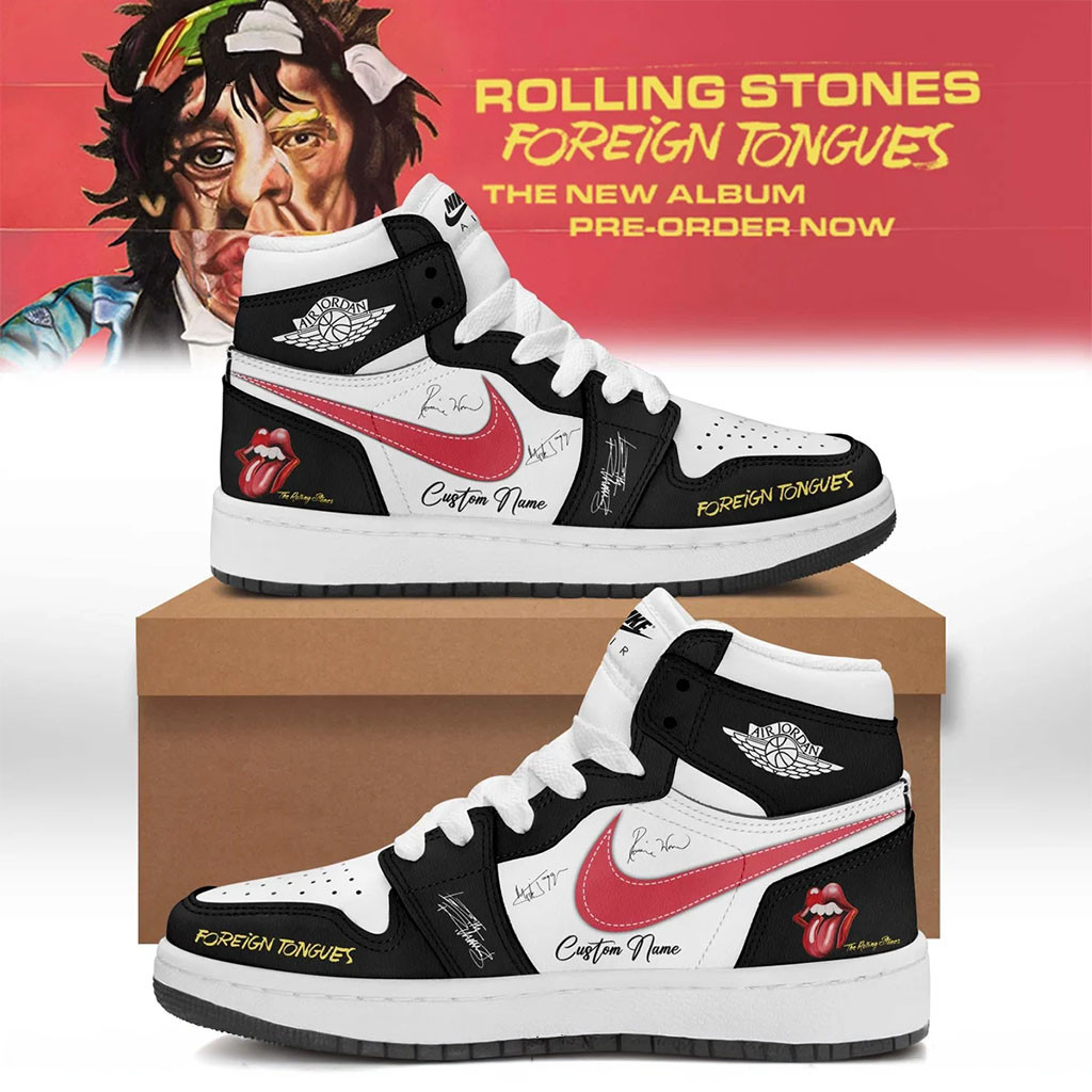 Personalized The Rolling Stones Merch 2026 Foreign Tongues Sneakers Useful Gift For Brothers - Kdjoy Personalized The Rolling Stones Merch 2026 Foreign Tongues Sneakers Useful Gift For Brothers - Kdjoy