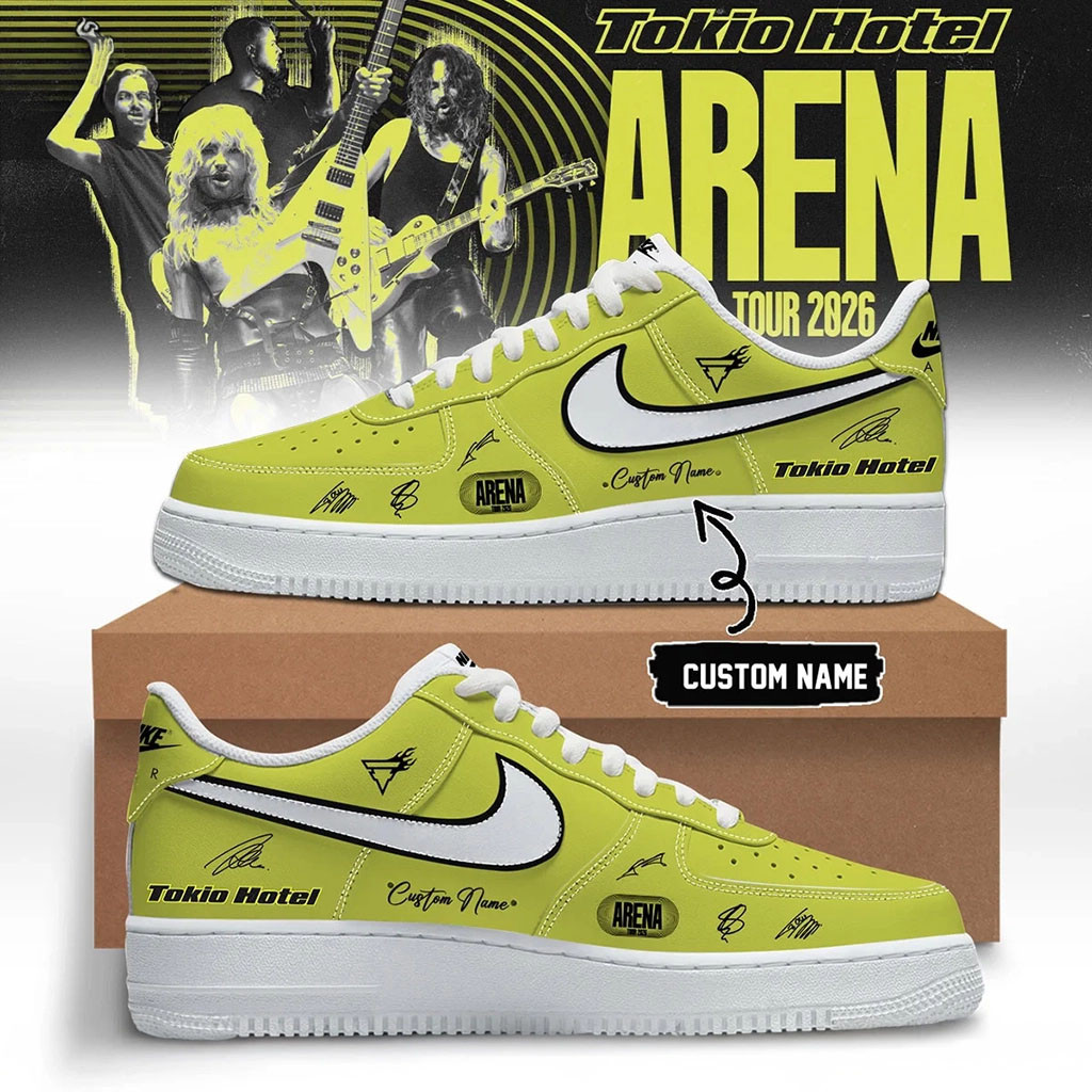 Personalized Tokio Hotel Arena Tour 2026 Signature Sneakers Tokio Hotel Merch Gift For Fans - Kdjoy Personalized Tokio Hotel Arena Tour 2026 Signature Sneakers Tokio Hotel Merch Gift For Fans - Kdjoy