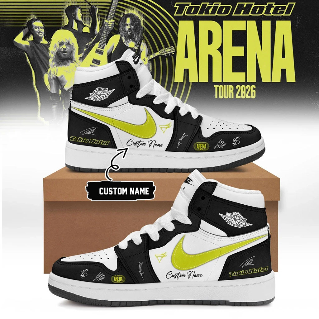 Personalized Tokio Hotel Arena Tour 2026 Signed Sneakers Tokio Hotel Merch Best Gift For Fans - Kdjoy