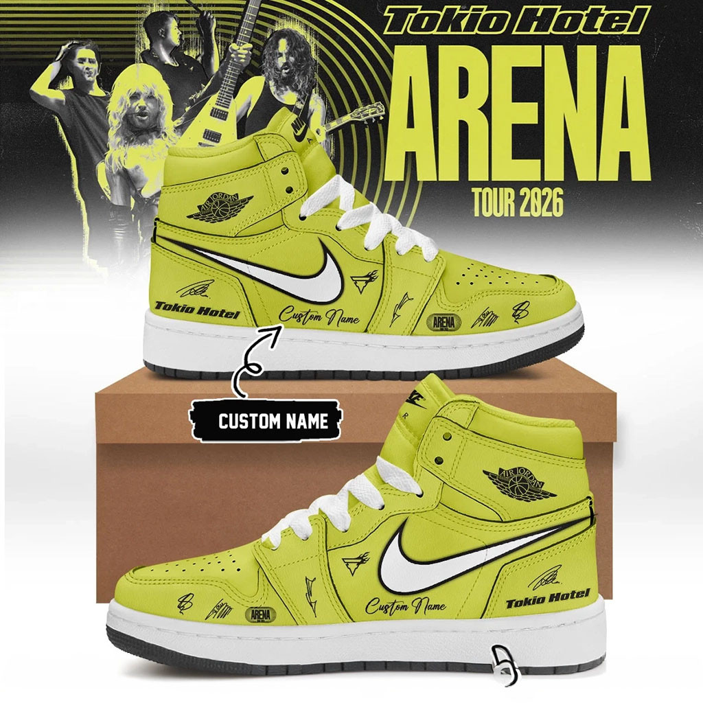 Personalized Tokio Hotel Arena Tour 2026 Signed Sneakers Tokio Hotel Merch Gift For Music Fans - Kdjoy Personalized Tokio Hotel Arena Tour 2026 Signed Sneakers Tokio Hotel Merch Gift For Music Fans - Kdjoy