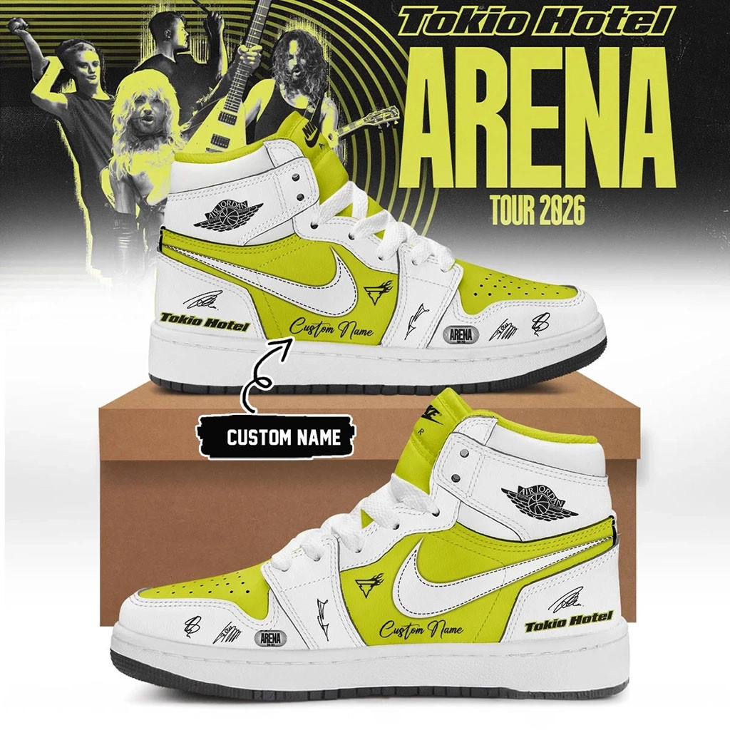 Personalized Tokio Hotel Arena Tour 2026 Signed Sneakers Tokio Hotel Merch Music Fan Gifts - Kdjoy