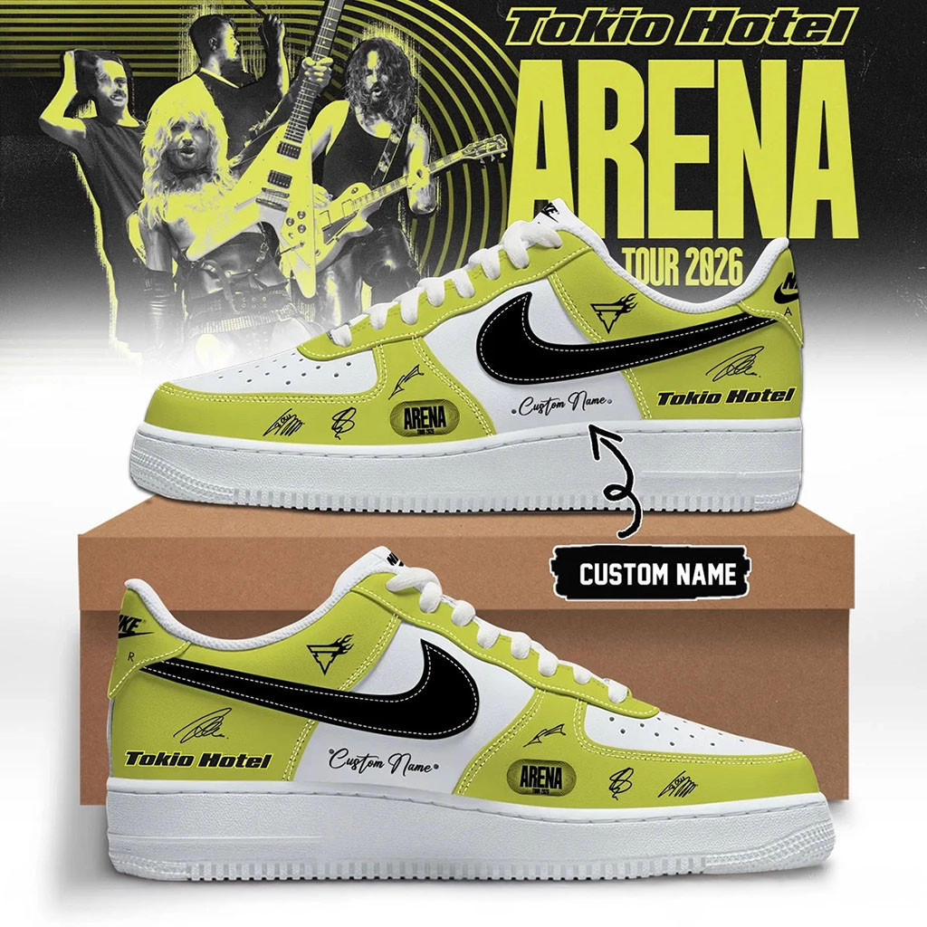 Personalized Tokio Hotel Arena Tour 2026 Signed Sneakers Tokio Hotel Merch Music Fan Gifts Idea - Kdjoy